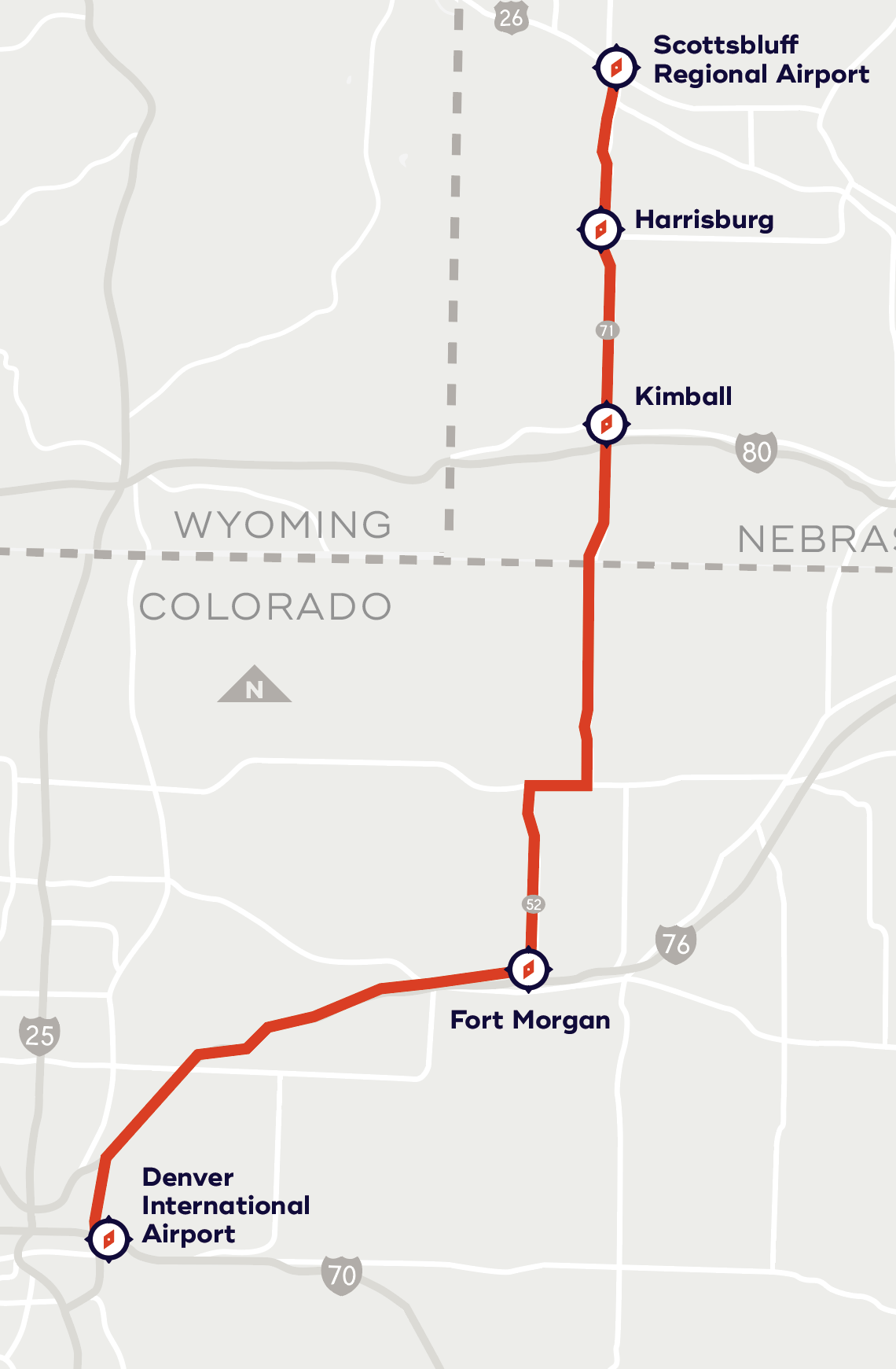 KCTS Red Line Route