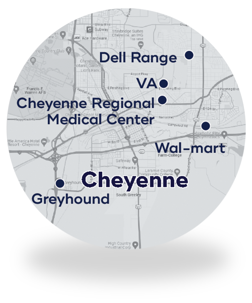 Star Line - Cheyenne Map